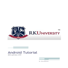 Android Tutorial ( PDFDrive ) Android Tutorial ( PDFDrive )